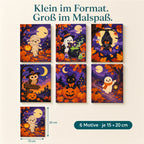 Fröhliche Mumie im Format 15 × 20 cm