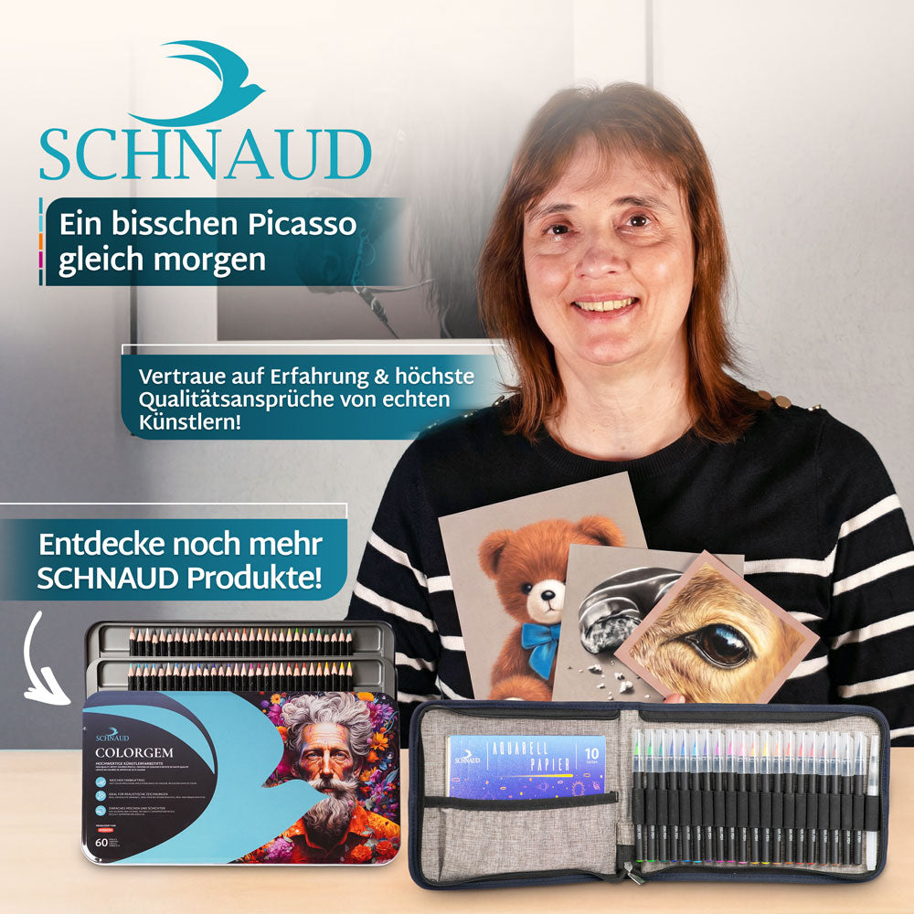 Nuvance 72 Farben Künstler-Pastellstifte Set